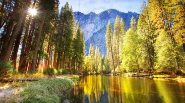 rivers-forest-valley-yosemite-sun-superb-usa-california-river-mountains-rays-painted-photo-gallery